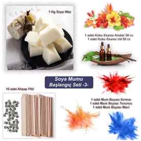 Resim Soya Mumu Başlangıç Seti 3