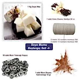 Resim Soya Mumu Başlangıç Seti 4
