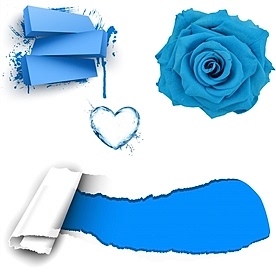 Resim Mavi Granül Mum Boyası 10 gr