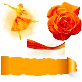 Resim Turuncu Granül Mum Boyası 10 gr