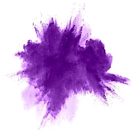 Resim Toz Mum Boyası Mor 10 gr
