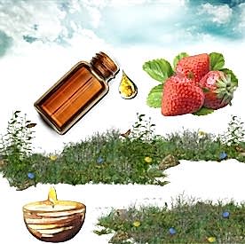 Resim Çilek Mum Koku Esansı 50 cc