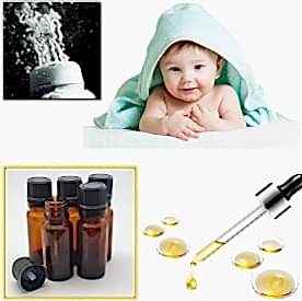 Resim Bebek Pudrası Mum Koku Esansı 250 cc “5 Adet 50 cc”