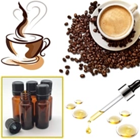 Resim Kahve Mum Koku Esansı 250 cc “5 Adet 50 cc”