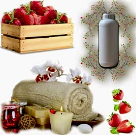 Resim Çilek Mum Koku Esansı 1 Kg