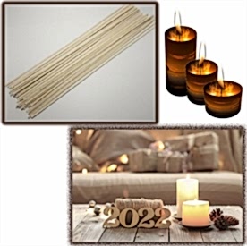 Resim Mum Fitili Mumlanmış 14 Numara 25cm 40 adet 