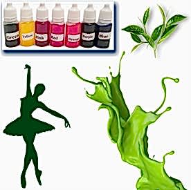 Resim Yeşil Sabun Boyası 10 ml