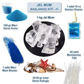 Resim Jel Mum Başlangıç Seti 1