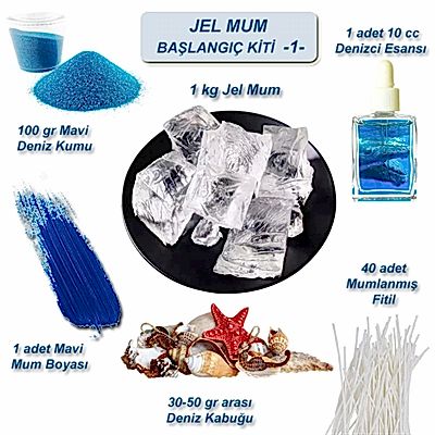Resim Jel Mum Başlangıç Seti 1