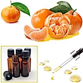 Resim Mandalina  Mum Koku Esansı 250 cc "5 Adet 50 cc"