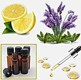 Resim Limonlu Lavanta Mum  Koku Esansı 250 cc ''5 adet 50 cc''