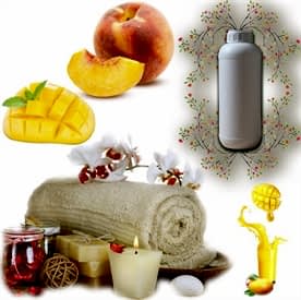 Resim Mango&Şeftali Mum Koku Esansı 1 kg