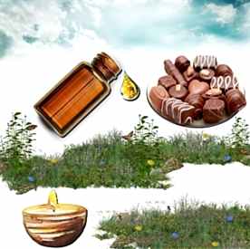 Resim Çikolata  Mum Koku Esansı 30 cc