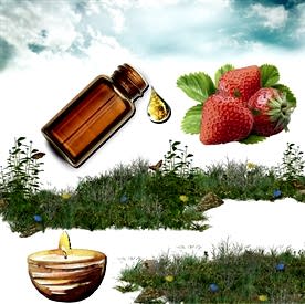 Resim Çilek Mum Koku Esansı 30 cc