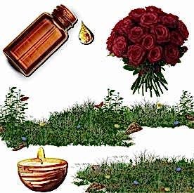 Resim Gül Mum Koku Esansı 30 cc