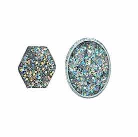 Resim Sim Gümüş İri Glitter 8 Gr