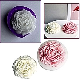 Resim Şakayık Mum Kalıbı