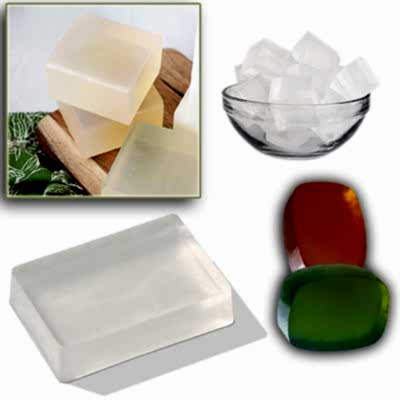 Resim Şeffaf Sabun Bazı 1 kg