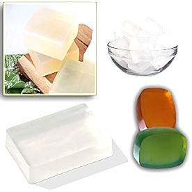 Resim Şeffaf Sabun Bazı 500 gr