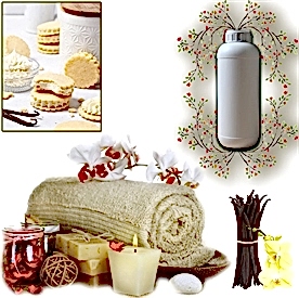 Resim Kurabiye Kokulu Vanilya Mum Koku Esansı 1 Kg