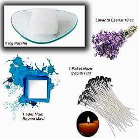 Resim Parafin Mum Başlangıç Seti - 1 -