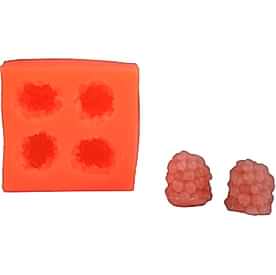 Resim Böğürtlen Silikon Mum Kalıbı