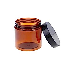 Resim Amber Cam Kavanoz Kapaklı 100cc ''1 adet''