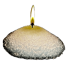 Resim İnci Tozu Mum 1 Kg