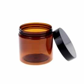 Resim Amber Cam Kavanoz Kapaklı 100cc  ''10 adet''