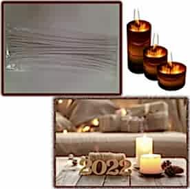 Resim Mum Fitili Mumlanmış 25cm 400 adet 