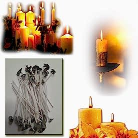 Resim Mum Fitili Hazır Kopçalı İnce 10cm 250 Adet 