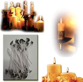 Resim  Mum Fitili Hazır Kopçalı Kalın 10cm 250 Adet