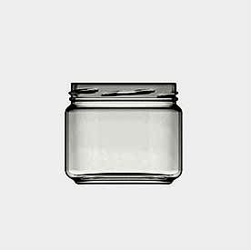 Resim Kapaklı Cam Kavanoz 330 CC ''1 adet''