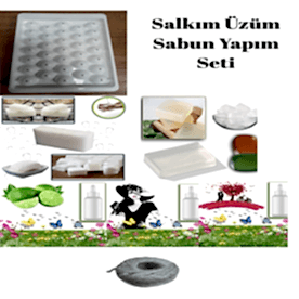 Resim Salkım Üzüm Sabun Yapım Seti
