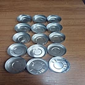 Resim Tealight Mum Kapsülü - Boş Tealight Mum Kabı 300 Adet