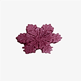 Resim Kar Tanesi Silikon Mum Kalıbı